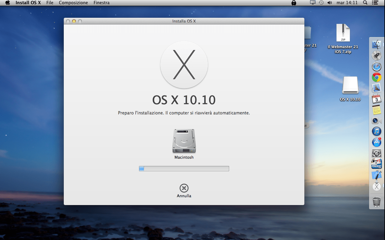 update mac 10.10.5 to 10.11