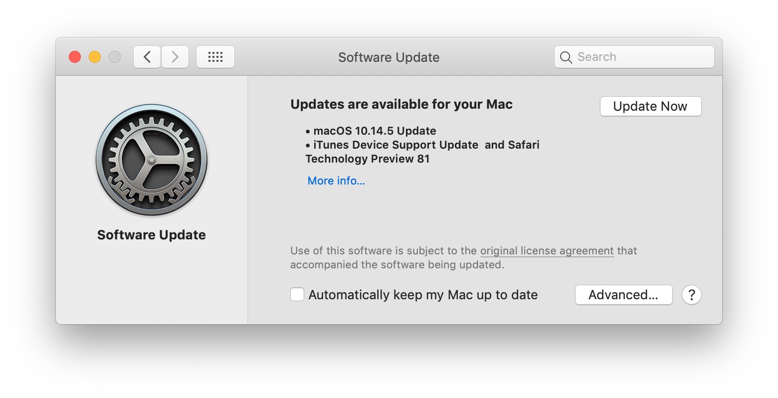 update mac 10.10.5 to 10.11